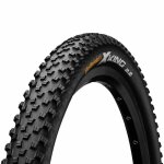 Pneu vtt 29 x 2. 20 continental cross king noir tr - continental - mixte - 29 - caoutchouc