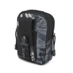 Pochette molle pour hommes, sac de taille avec ceinture, petite poche, sac a outils de survie pour courir, ...