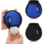 Pochettes de nettoyage de balles de golf, impermable a l'eau sac de golf avec double couche, mini sac ...