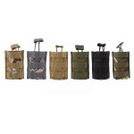 Pochette tactique pour fusil ak m4, pour fusil de chasse, airsoft paintball, simple, double, triple, ...
