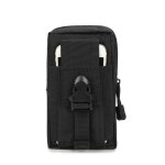 Pochette tactique molle pour hommes, sac de taille avec ceinture, poche pour tlphone, outils edc, sac ...
