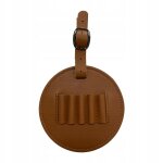 Pochettes pour tees de golf, cadeaux pour golfeurs, sac banane en cuir pu marron
