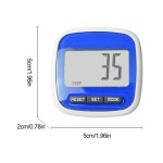 Podomtre 3d multifonctionnel etanche avec ecran lcd, equipement de fitness, comptage de calories, marche, ...