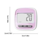 Podomtre 3d multifonctionnel etanche avec ecran lcd, equipement de fitness, comptage de calories, marche, ...