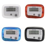 Podomtre de marche multifonctionnel lcd, compteur de calories et de kilomtres, clip numrique de poche, ...