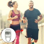 Podom�tre multifonction a induction 3d, calories, comptage des pas, pr�cis, portable, mini fitness, exercice ...