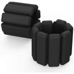 Poids r�glables pour poignets et chevilles le noir