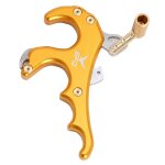 Poign�e de lib�ration d'arc de pouce, etrier de doigt de tir a l'arc a main, lib�ration de fl�che gxmf ...