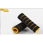 Poigne universelle en mousse eponge confortable pour guidon de moto et vlo, 2 pices