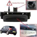 Poign�e de coffre electrique avec contacteur prise carr�e - peugeot 206 berline bicorps trois ou cinq ...