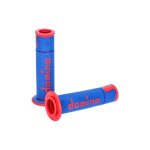 Poign�es domino a450 on - road racing bleu / rouge (extr�mit� ouverte)