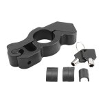Poigne de frein de guidon pour moto, mini, solide, verrouillage en acier, tige de traction, atv, dirt, ...