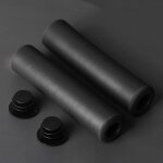 Poignes de guidon de vlo en silicone souple, housse en eponge pour vlo de route vtt extrieur, support ...