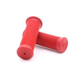 A poign�es de moto r�tro a rayures sur le guidon, couvre - mains caoutchouc, 22mm, yamaha kawasaki benelli ...