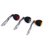 Poignée de moulinet de pêche avec boutons en aluminium, 3 couleurs, pour outils de matériel de lancer ... Poignée de moulinet de pêche avec boutons en aluminium, 3 couleurs, pour outils de matériel de lancer ...