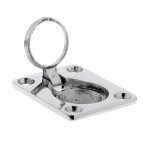 Poigne de porte de placard en acier inoxydable, 8 pices / paquet, anneau de traction, loquet de porte ...