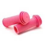 Poignes rose pour vlo petite fille