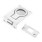 Poign�e de trappe en acier inoxydable de qualit� marine 57x40mm, 2 x anneau de levage de chasse d'eau ...
