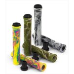 Poign�e trottinette freestyle slamm team swirl bar grips 165mm
