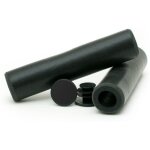 Poign�es de v�lo en mousse de silicone ecologique pour vtt, technologie de mousse a m�moire de forme ...