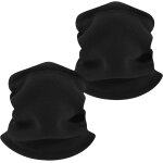 Polaire neck warmer cache - cou, hiver doux epais doublure polaire echarpe elastique cou gaiter, coupe ...