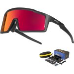 Polarises lunettes de soleil vlo lentilles 3 verres interchangeables hommes femmes course a pied conduite ...