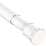 P�le de tente a pression, tige de tente de douche t�l�scopique, sans perforation et vis, p�le de tente ...