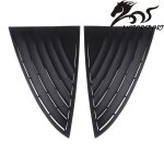 Polish black becquet arri�re biseaut� de voiture pour tesla model 3 2017  2019, couvercle ext�rieur ...