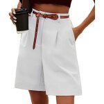 Polki - short femme cargo pantalon court dcontract d't lger bermuda d'extrieur randonne short ...