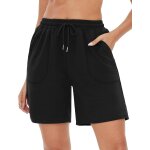 Polki - short sport femme bas de survêtement court respirant pantalon court femme eté doux avec poches ... Polki - short sport femme bas de survêtement court respirant pantalon court femme eté doux avec poches ...