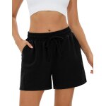Polki - short sport femme en coton pantalon court femme eté doux avec poches bas de survêtement court ... Polki - short sport femme en coton pantalon court femme eté doux avec poches bas de survêtement court ...