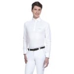 Polo d'équitation equithème mesh , col chemise - couleur : blanc / bleu, taille : l, taille : homme ... Polo d'équitation equithème mesh , col chemise - couleur : blanc / bleu, taille : l, taille : homme ...