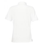 Polo d'quitation equithme  mesh , col chemise - couleur : blanc / bleu, taille : m, taille : homme