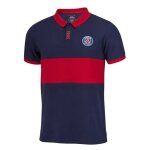 S - polo - paris saint germain - collection officielle - bleu - manches courtes - respirant S - polo - paris saint germain - collection officielle - bleu - manches courtes - respirant
