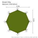Polymères octogonaux pour tente dakota idale chaude, feuille de sol pour tente tipi, tapis de pique - ... Polymères octogonaux pour tente dakota idale chaude, feuille de sol pour tente tipi, tapis de pique - ...