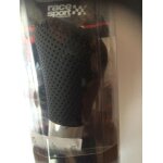 Pommeau cuir noir avec pastille vitesse changeable