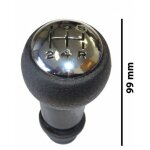 Pommeau de levier de vitesses chrom - peugeot 307 cc 2. 0 16v a part. 10 / 2003