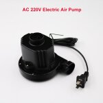 Pompe a air electrique pour piscine, 220v ac, pompe a air domestique, matelas gonflable, tapis de camping, ...