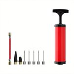 Pompe a ballon de sport avec goupille pour basket - ball, tuyau flexible, gonfleur a main, gonfleur portable, ... Pompe a ballon de sport avec goupille pour basket - ball, tuyau flexible, gonfleur a main, gonfleur portable, ...