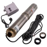 Pompe a eau electrique submersible 6000l / h 370w 230v immerge puits etang neuf