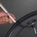 Pompe a haute pression en alliage d'aluminium, kit de gonflage pour vlo, lgre et etanche, accessoires ...