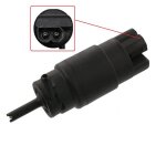 Pompe de lave glace - unidirectionnelle - bmw serie 3 325 tds 143 09 / 1990 - 02 / 1998 Pompe de lave glace - unidirectionnelle - bmw serie 3 325 tds 143 09 / 1990 - 02 / 1998