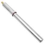 Pompe a main - chrome - 250 mm - raccord presta / schrader - acier chrom - vlo loisir