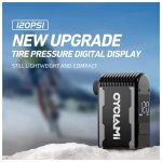 Pompe � v�lo electrique mini intelligente cyclami a2s 120 psi affichage num�rique arr�t automatique batterie ...