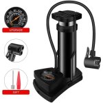 Pompe a v�lo, mini pompe a p�dale de v�lo, noir, 120psi