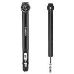 Pompe a vlo portable schrader presta, valve en aluminium avec tube a poigne en t, flexible, hope, accessoire ...