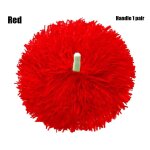 Pompons de jeu de pom - pom girl pratiques bon march, boule de fleurs pour la danse, fournitures de ...