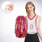 Pompons de pom - pom girl longs pompons a pompom - pom girl, boule de fleurs colorées, fête, festival, ... Pompons de pom - pom girl longs pompons a pompom - pom girl, boule de fleurs colorées, fête, festival, ...