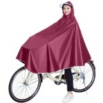 Poncho de pluie imperméable pour vélo rouge Poncho de pluie imperméable pour vélo rouge