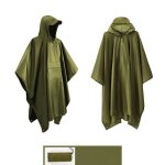 Poncho de pluie tactique d'extérieur 3 en 1, cape individuelle, imperméable de camping, niveau de pluie, ... Poncho de pluie tactique d'extérieur 3 en 1, cape individuelle, imperméable de camping, niveau de pluie, ...